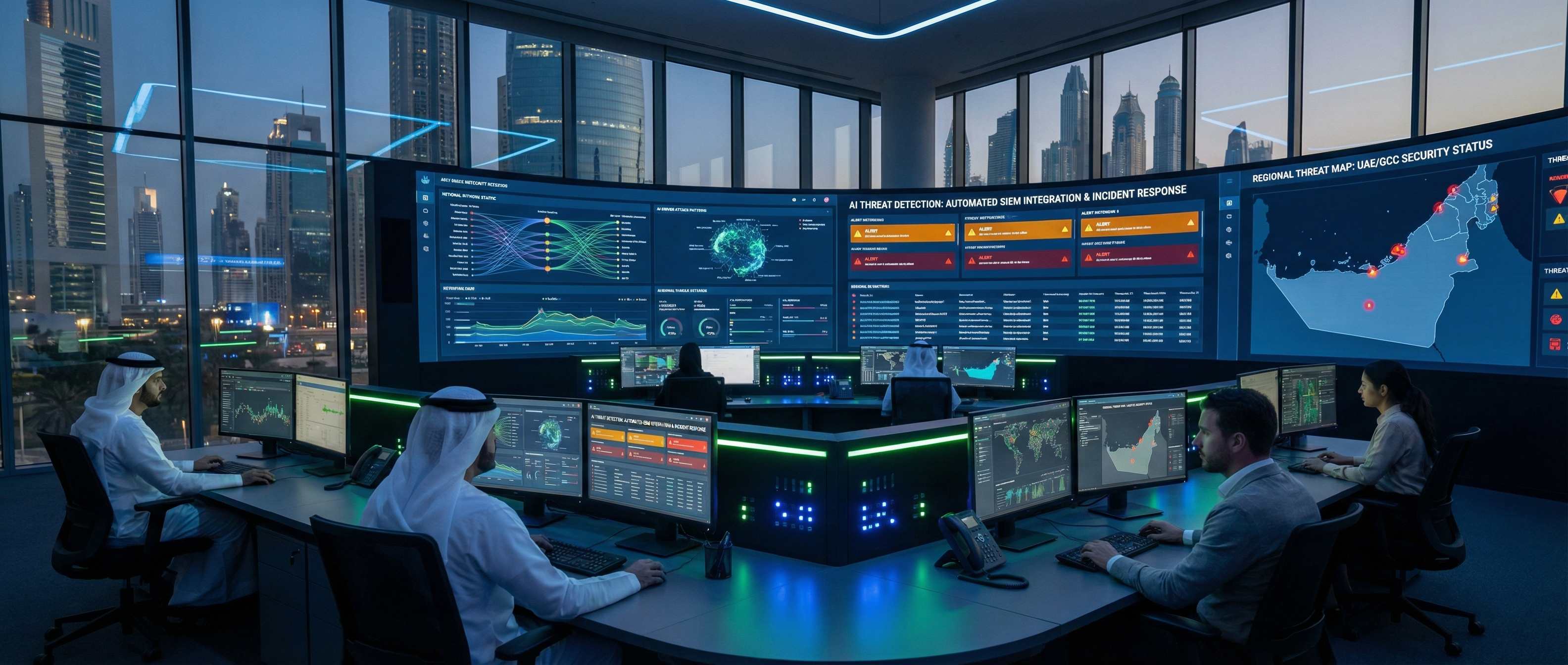 AI cybersecurity threat detection for UAE businesses in 2026
