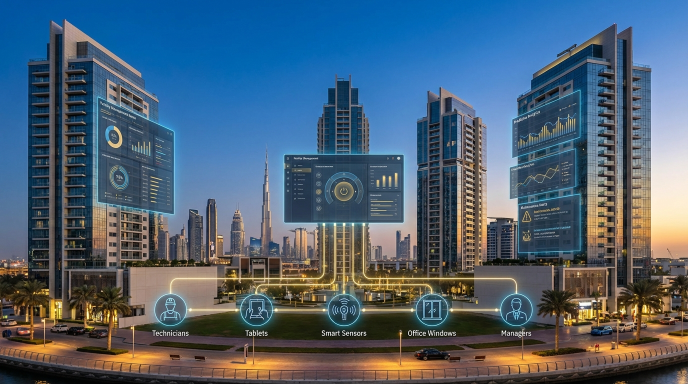 AI automation for Dubai property management teams and smart buildings