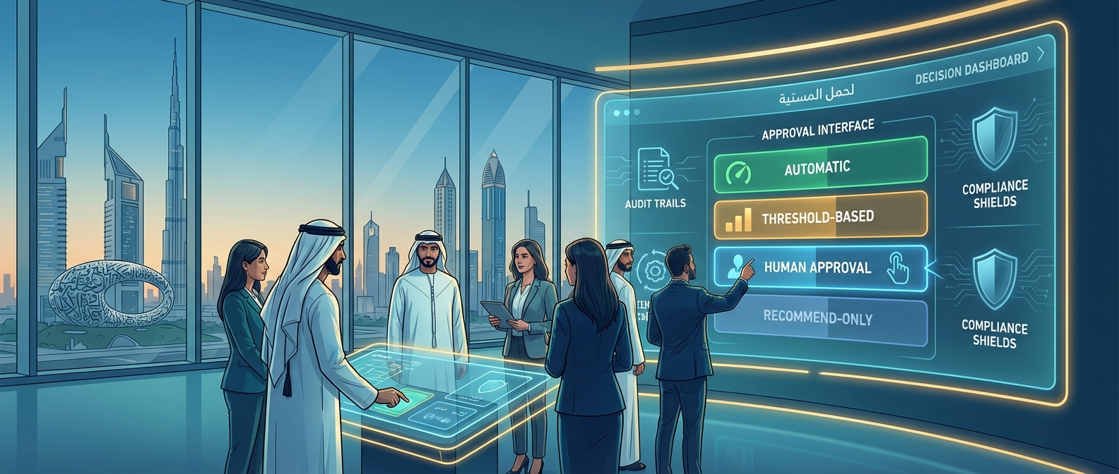 Agentic AI governance and human approval controls for Dubai and UAE businesses in 2026
