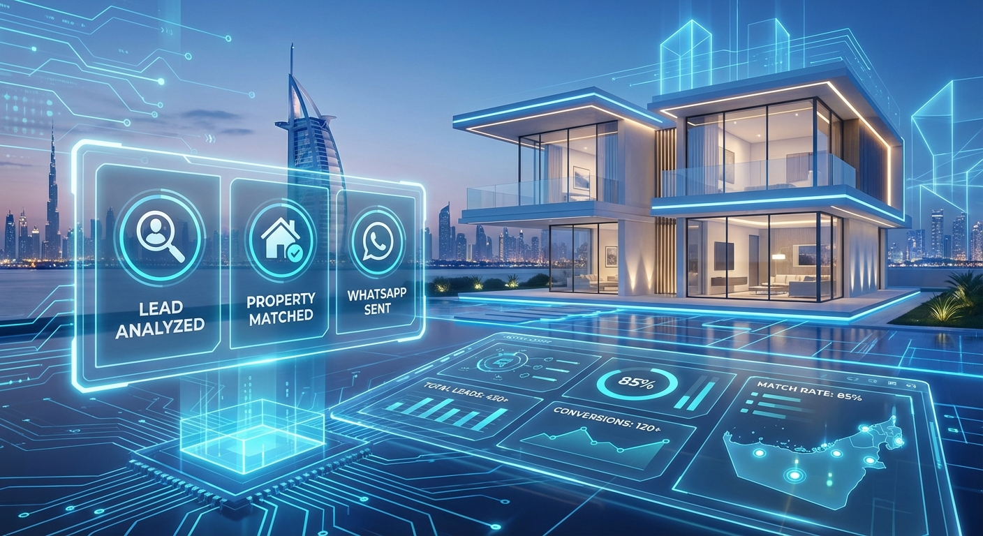 UAE real estate AI automation hero